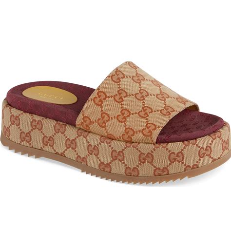 gucci slippers women's|gucci female slippers.